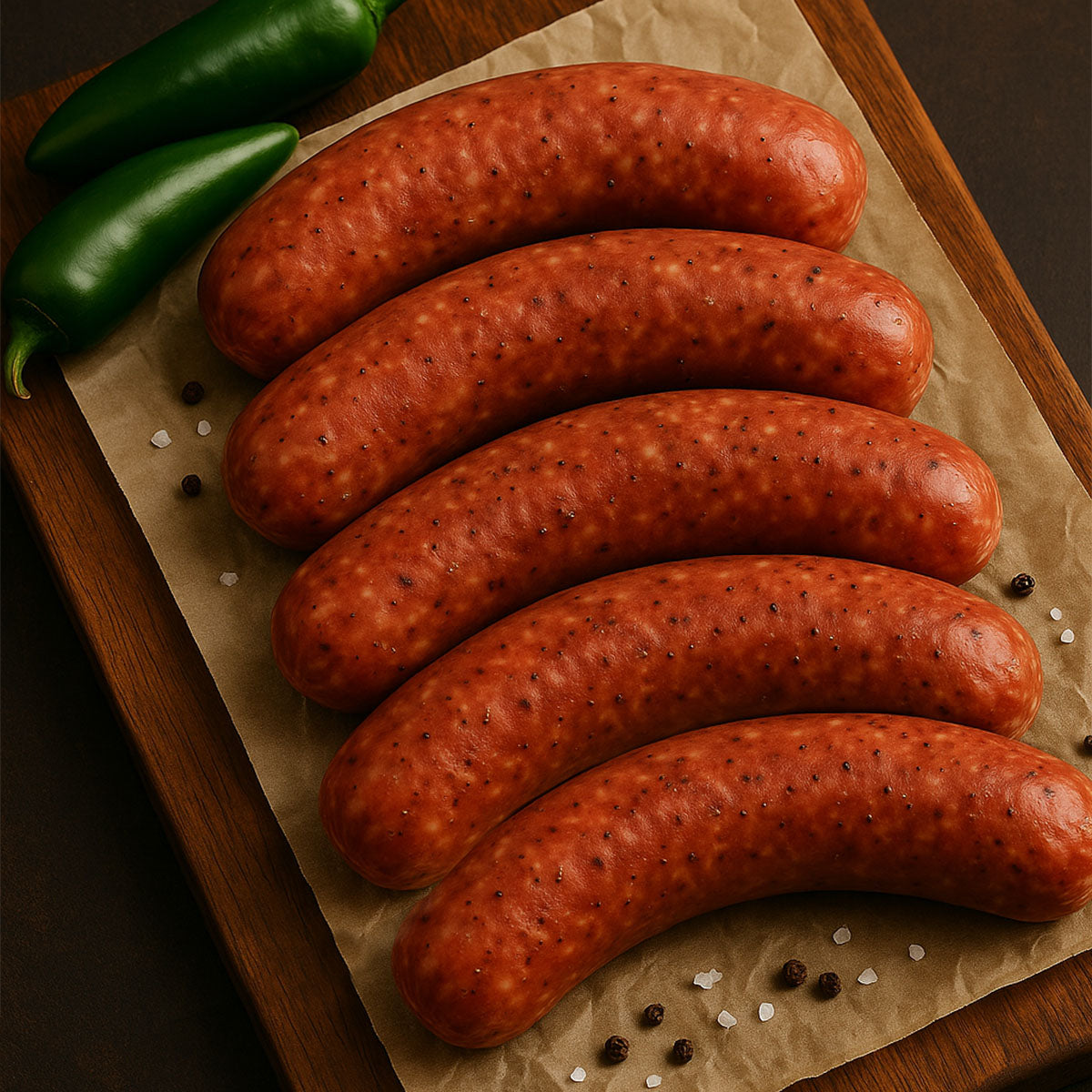 Jalapeno Cheddar Brats